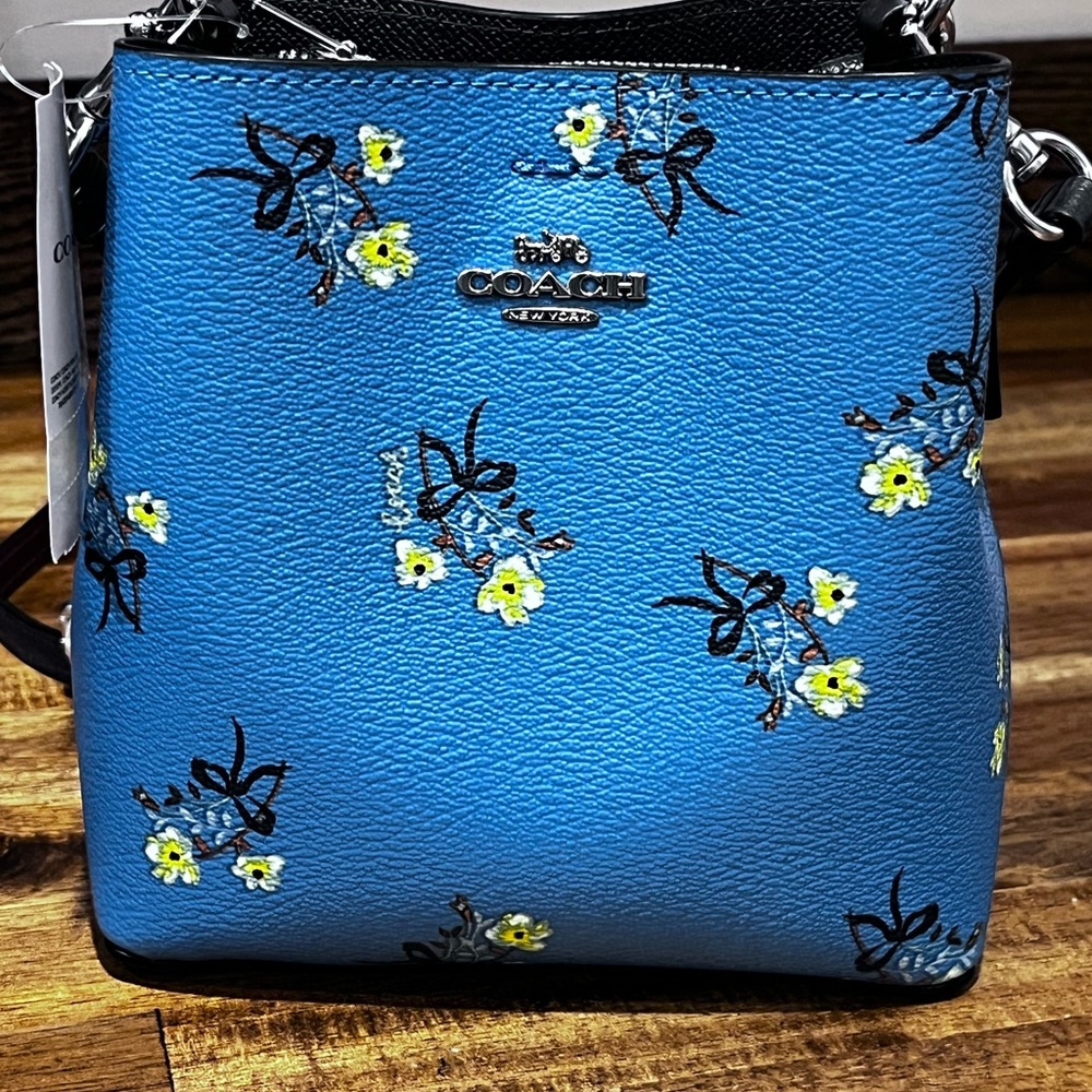 Coach mini bucket purse
